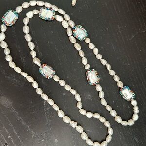 Freshwater pearl necklace